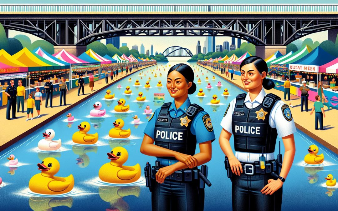 Geneva Police Making A Splash @ Duck Derby: Exciting Race & Community Spirit